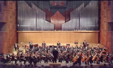 poze concert simfonic la sibiu