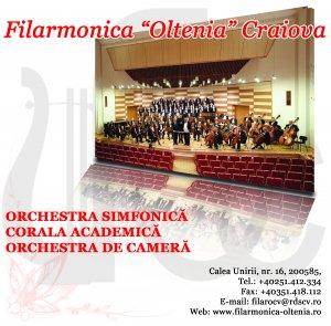 poze concert simfonic mozart saint saens dvorak la filarmonica oltenia