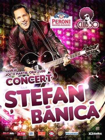 poze concert stefan banica junior la club 30 timisoara