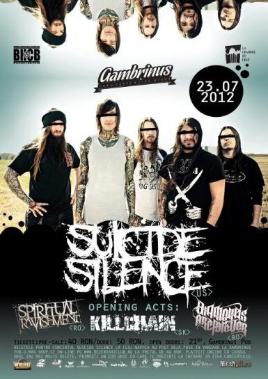 poze concert suicide silence