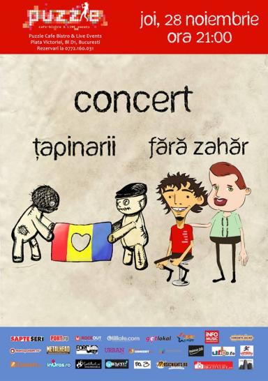 poze concert tapinarii si fara zahar