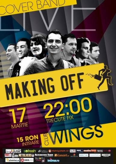 poze concert the making off band in wings club
