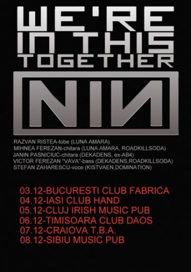 poze concert tribut nine inch nails in craiova