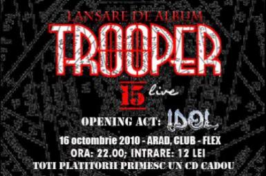 poze concert trooper si lansare de album arad