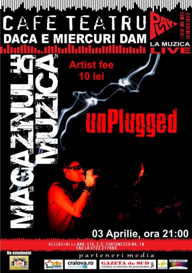 poze concert unplugged cu magazinul de muzica in cafe play