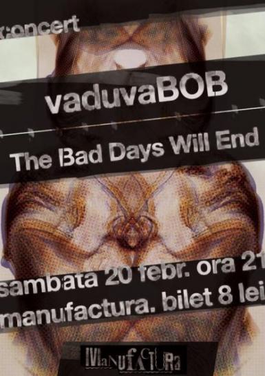 poze concert vaduvabob si the bad days will end timisoara