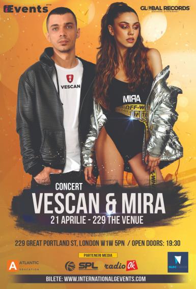 poze concert vescan mira in londra 21 aprilie 2019