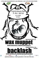 poze concert wax muppet si backlash