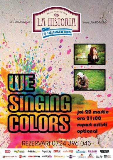poze concert we singing colors la bucuresti