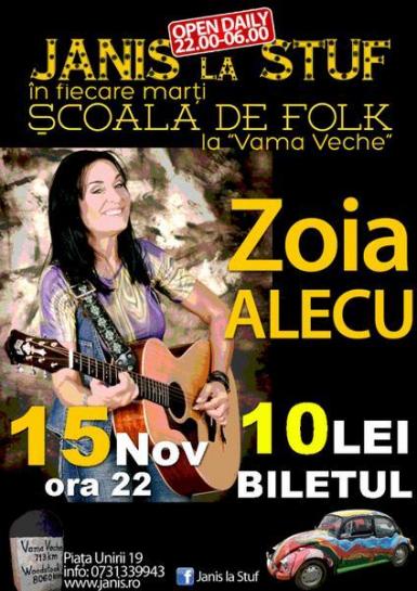 poze concert zoia alecu in janis la stuf