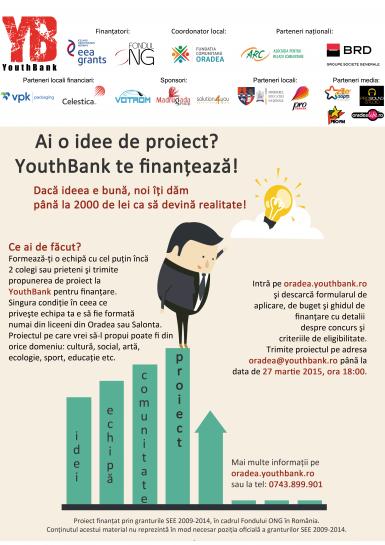 poze  concurs de finantare youthbank oradea