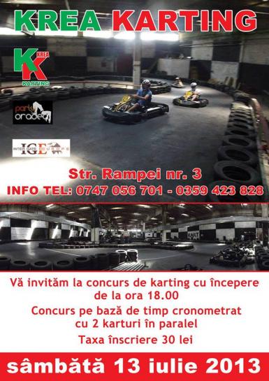 poze concurs de karting