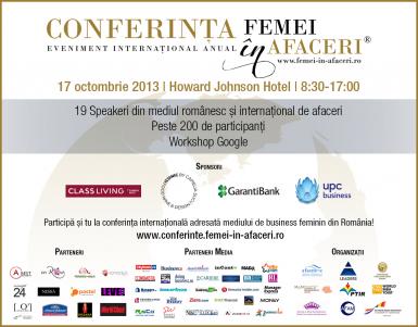 poze conferinta internationala femei in afaceri