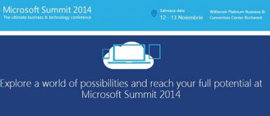 poze conferinta microsoft summit 2014 la bucuresti