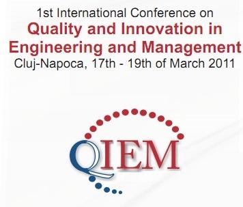 poze conferinta quality and innovation in engineering and management 