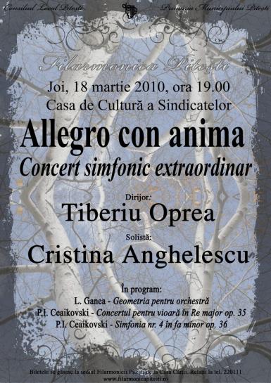 poze cristina anghelescu in concert la filarmonica pitesti