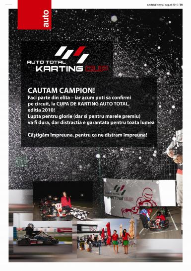 poze cupa auto total la karting