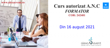 poze curs autorizat formator online