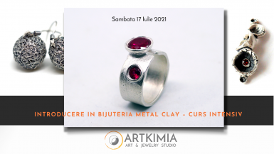 poze curs intensiv bijuteria metal clay