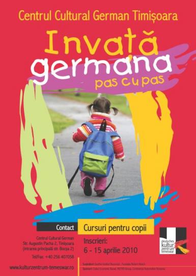 poze cursuri de limba germana pentru copii timisoara