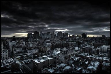 poze dark city nights