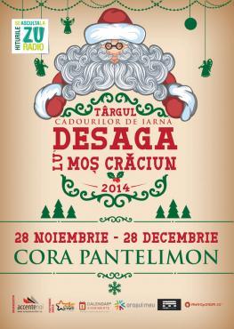 poze  desaga lu mos craciun 2014 