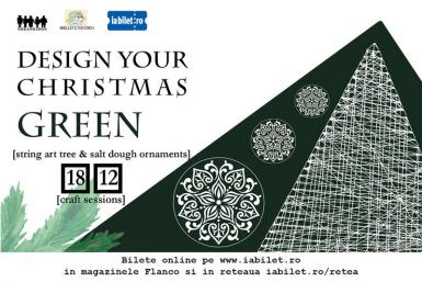 poze design your christmas green craft sessions