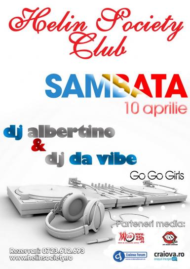 poze dj albertino dj da vibe live from helin society club craiova