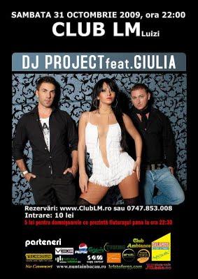 poze dj project feat giulia 