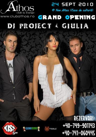 poze dj project giulia club athos baia mare