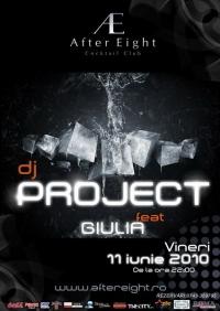 poze dj project giulia in after eight cluj