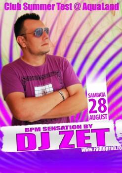 poze dj zet la aqua club