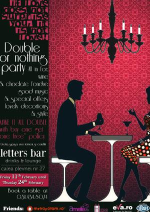 poze double or nothing pary la letters bar in luna indragostitilor
