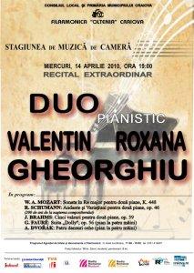 poze  duo pianistic valentin gheorghiu roxana gheorghiu
