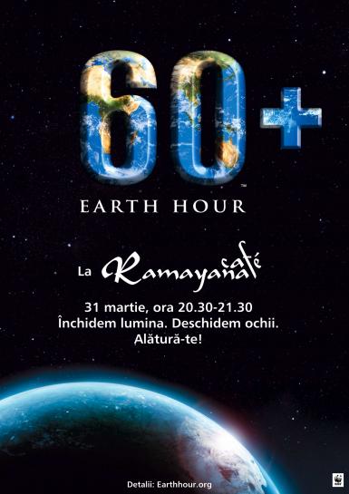 poze earth hour la ramayana cafe