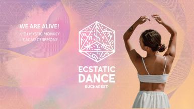 poze ecstatic dance with cacao we are alive