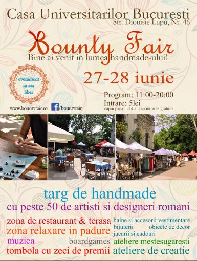 poze eveniment de handmade bounty fair 27 28 iunie