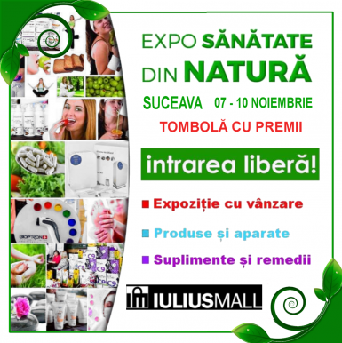 poze expo sanatate din natura iulius mall suceava