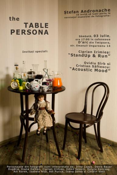 poze expozitie de fotografie the table persona timisoara