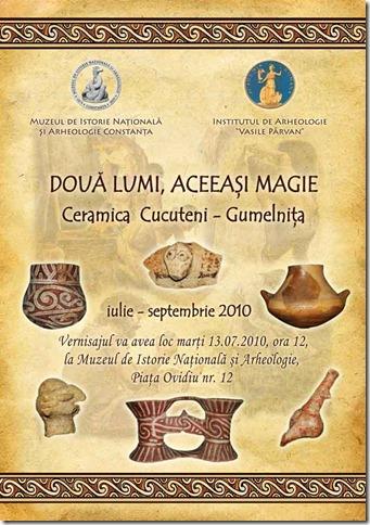 poze expozitie doua lumi aceeasi magie ceramica cucuteni gumelnita la muzeul de istorie si arheologie