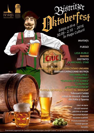 poze festivalul berii la bistrita bistritzer oktoberfest 2016