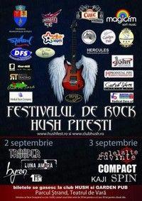 poze festivalul de rock hush la pitesti