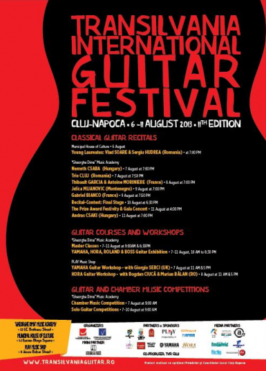 poze festivalul international de chitara transilvania
