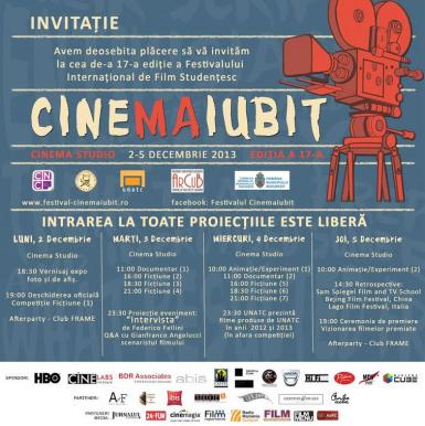 poze festivalul international de film studentesc cinemaiubit 2013