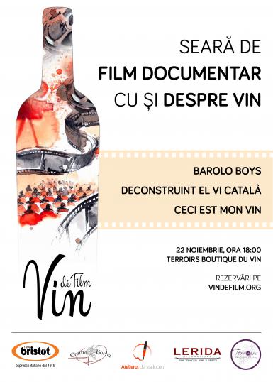 poze filme documentare premiate si savurare vinuri vin de film