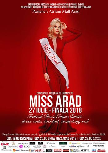 poze finala miss arad 2018