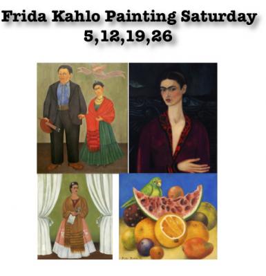 poze frida kahlo painting saturday
