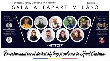 poze gala alfaparf milano 2018