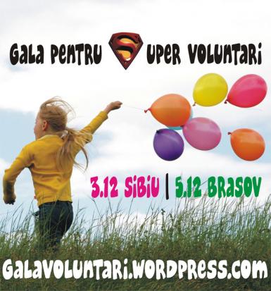 poze gala pentru supervoluntari 5 decembrie la brasov