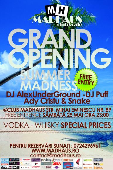 poze grand opening madhaus club summer madness